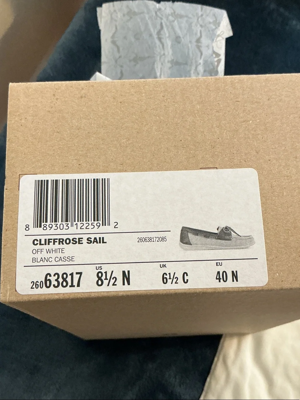 Clarks lightweight slip